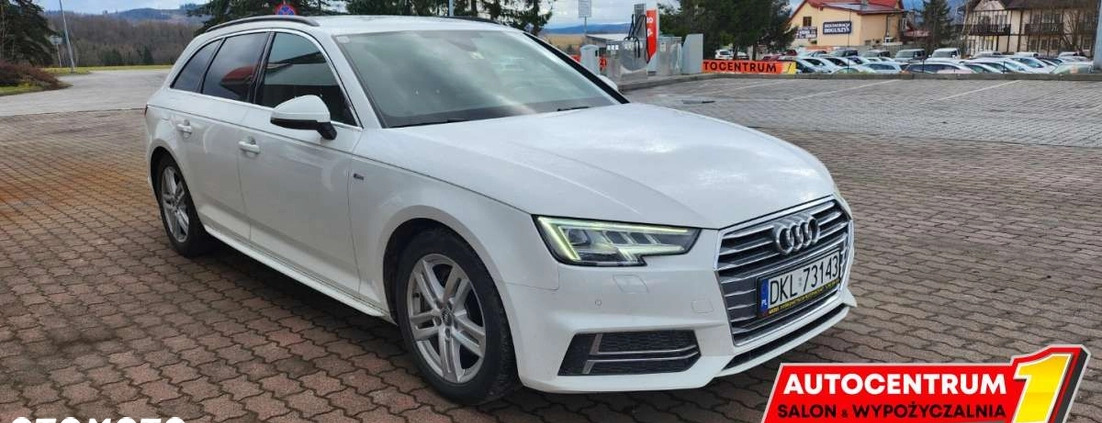 Audi A4 cena 59900 przebieg: 304800, rok produkcji 2016 z Mikołajki małe 781